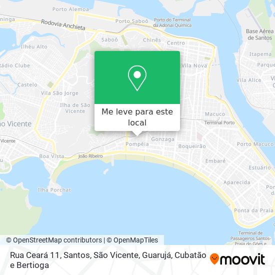 Rua Ceará 11 mapa