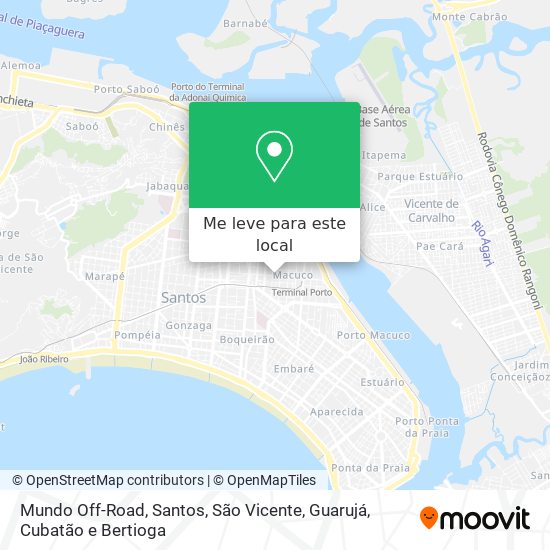 Mundo Off-Road mapa