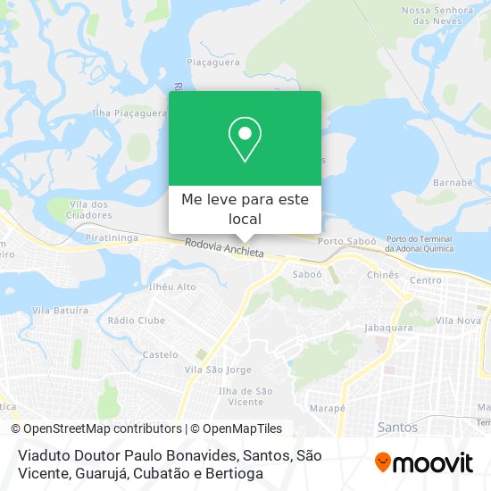 Viaduto Doutor Paulo Bonavides mapa