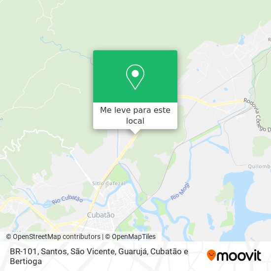 BR-101 mapa