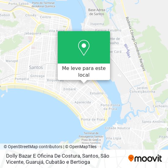 Dolly Bazar E Oficina De Costura mapa