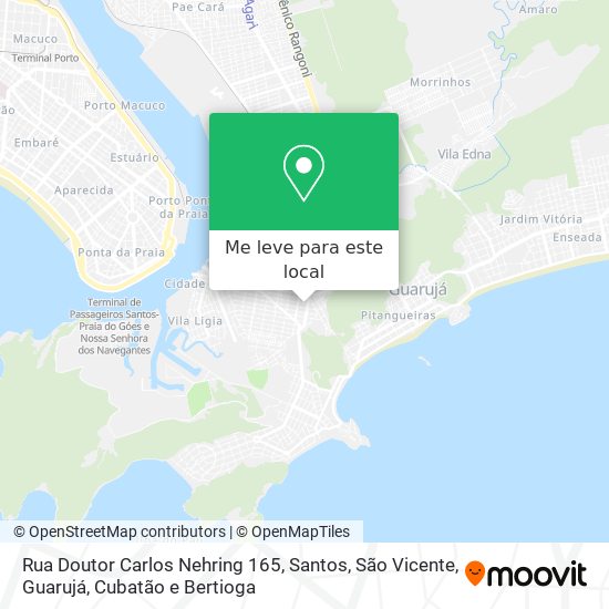 Rua Doutor Carlos Nehring 165 mapa