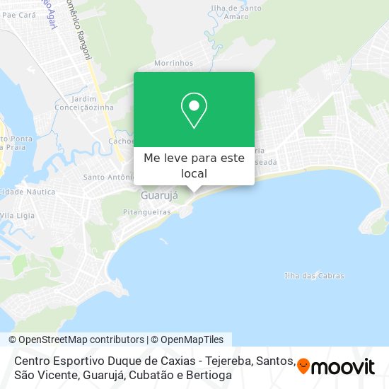 Centro Esportivo Duque de Caxias - Tejereba mapa