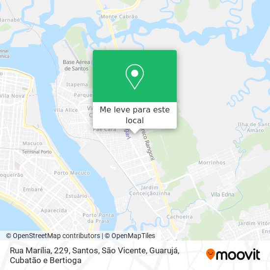 Rua Marília, 229 mapa