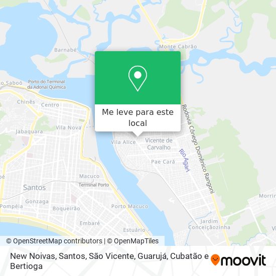New Noivas mapa