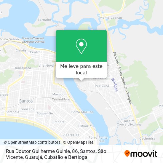 Rua Doutor Guilherme Guinle, 86 mapa