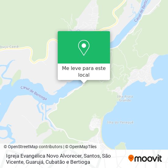 Igreja Evangélica Novo Alvorecer mapa