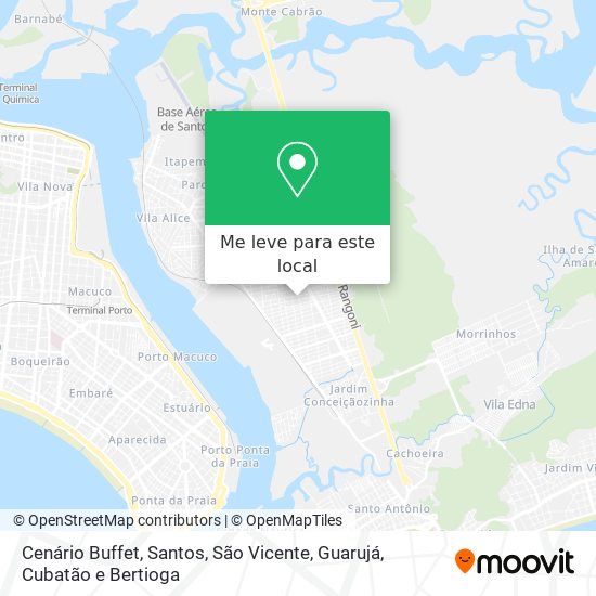 Cenário Buffet mapa