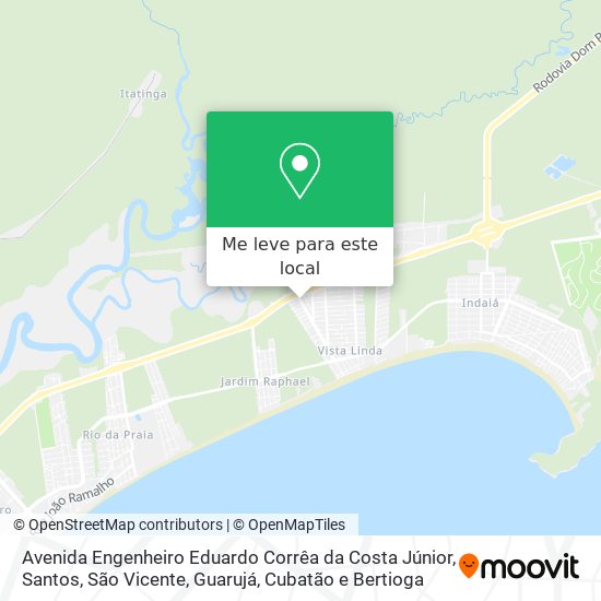 Avenida Engenheiro Eduardo Corrêa da Costa Júnior mapa