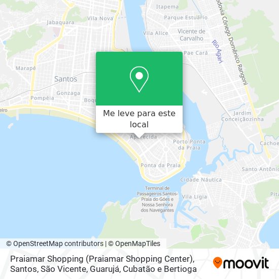 Praiamar Shopping (Praiamar Shopping Center) mapa