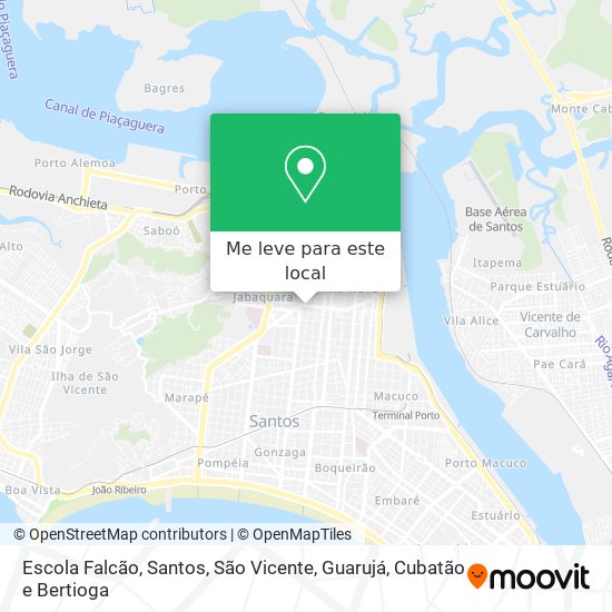 Escola Falcão mapa