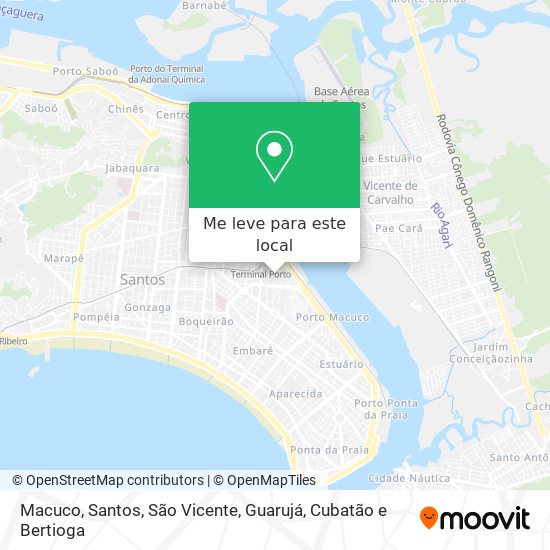 Macuco mapa