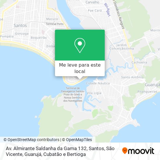 Av. Almirante Saldanha da Gama 132 mapa