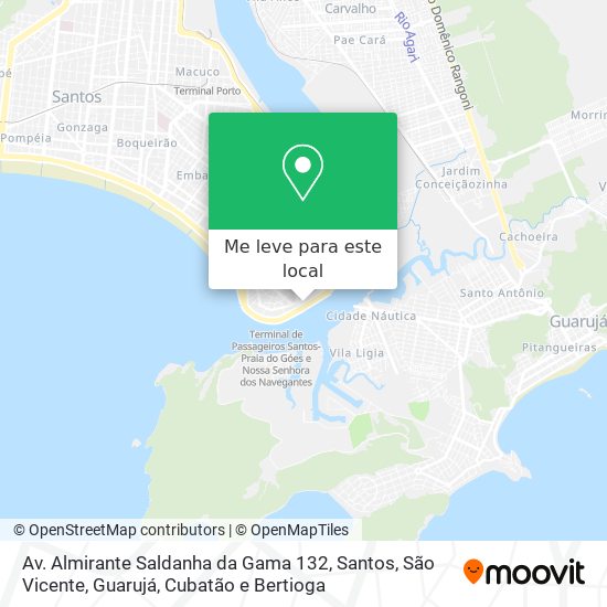 Av. Almirante Saldanha da Gama 132 mapa