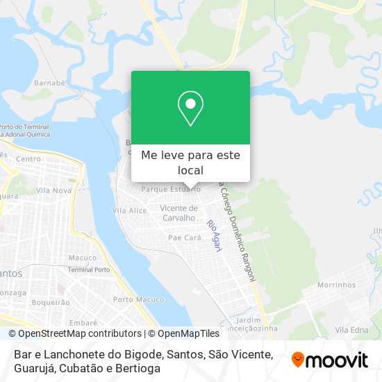 Bar e Lanchonete do Bigode mapa