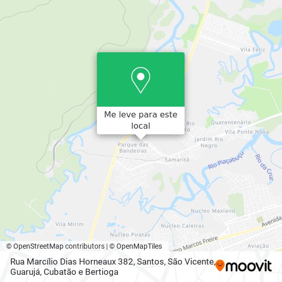 Rua Marcílio Dias Horneaux 382 mapa