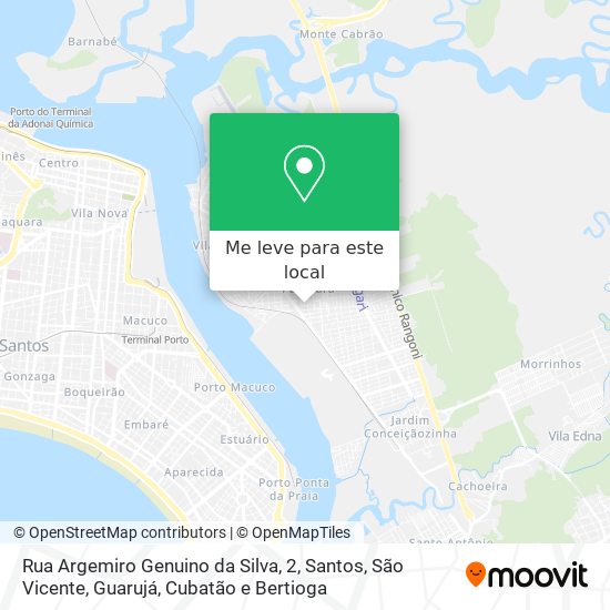 Rua Argemiro Genuino da Silva, 2 mapa