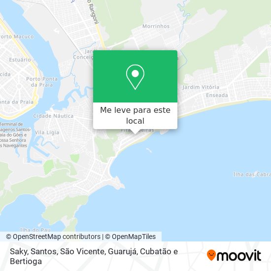Saky mapa