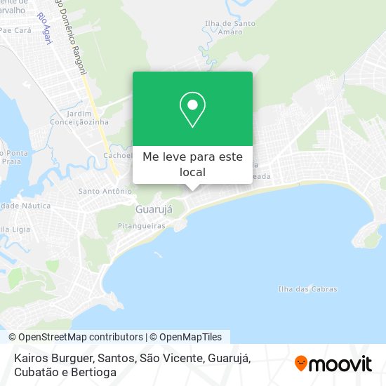 Kairos Burguer mapa