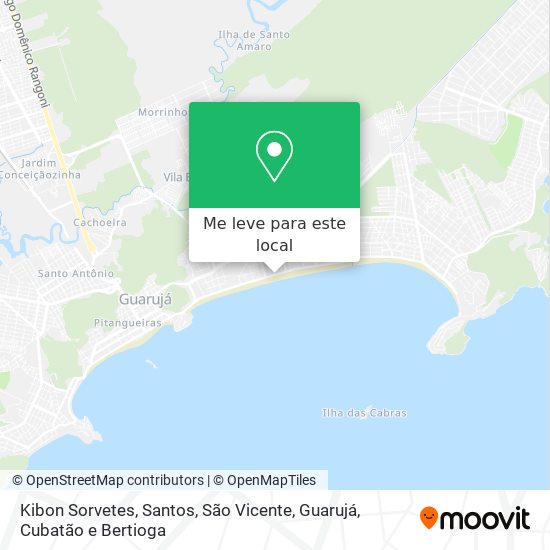 Kibon Sorvetes mapa