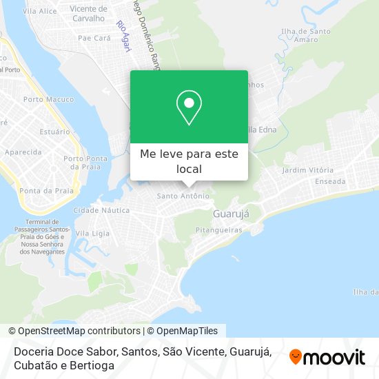 Doceria Doce Sabor mapa