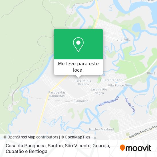 Casa da Panqueca mapa