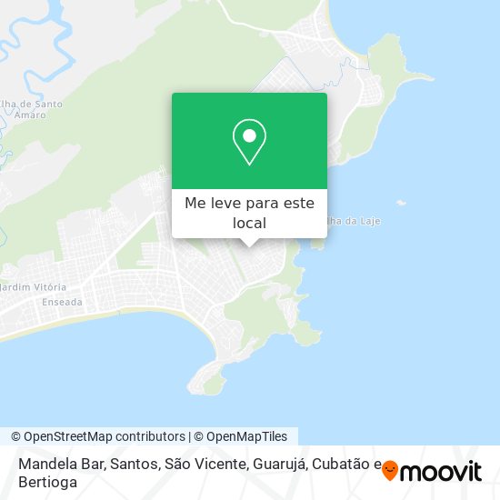 Mandela Bar mapa