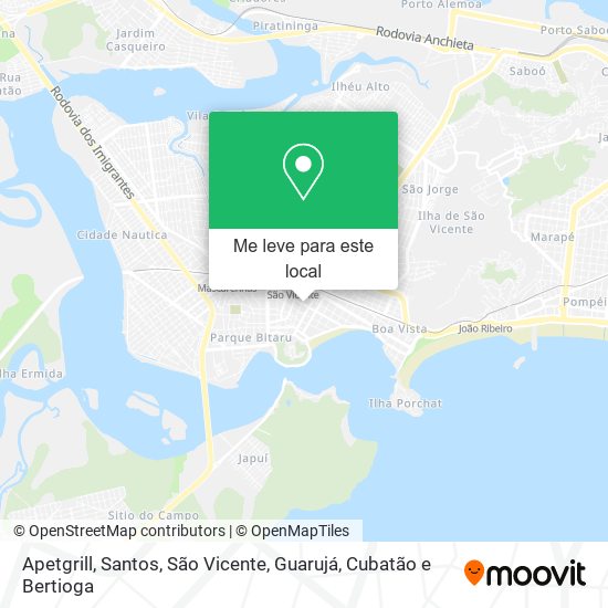 Apetgrill mapa