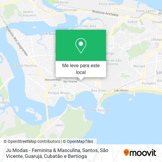 Ju Modas - Feminina & Masculina mapa