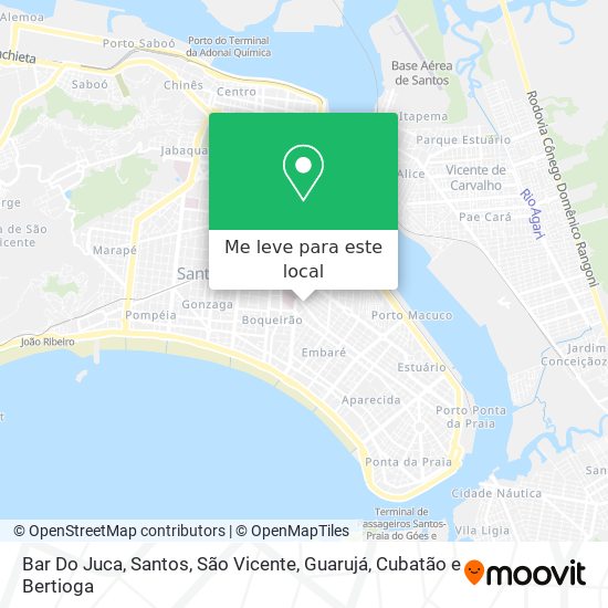 Bar Do Juca mapa