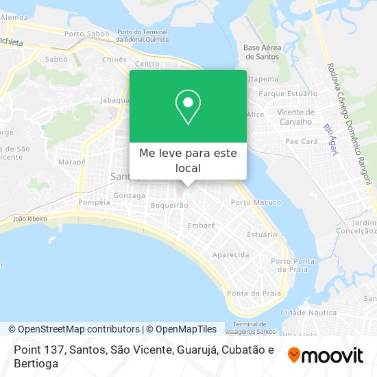 Point 137 mapa