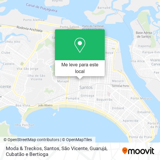 Moda & Treckos mapa