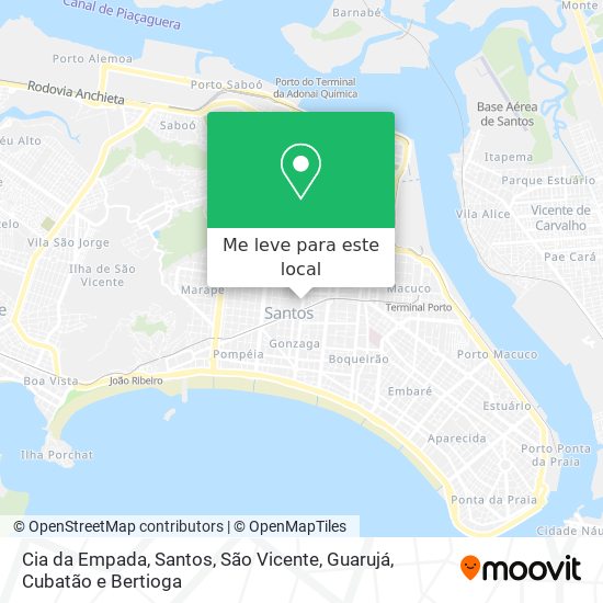 Cia da Empada mapa