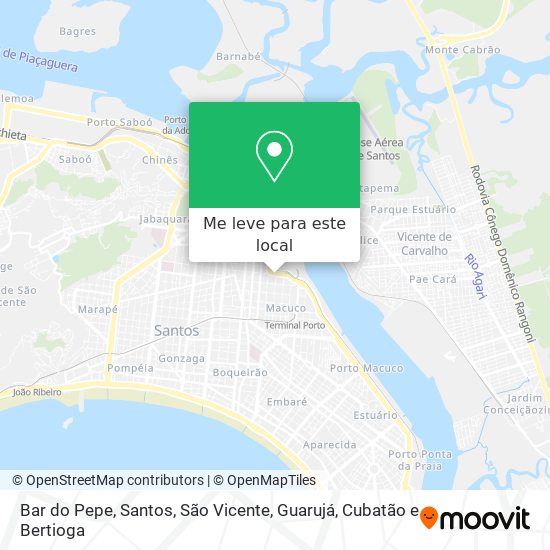Bar do Pepe mapa