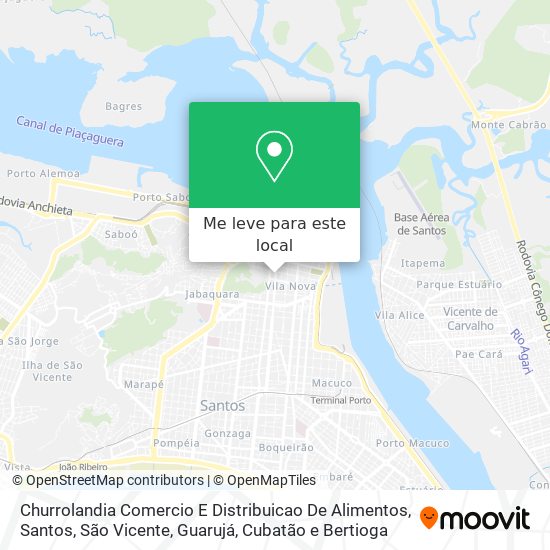 Churrolandia Comercio E Distribuicao De Alimentos mapa