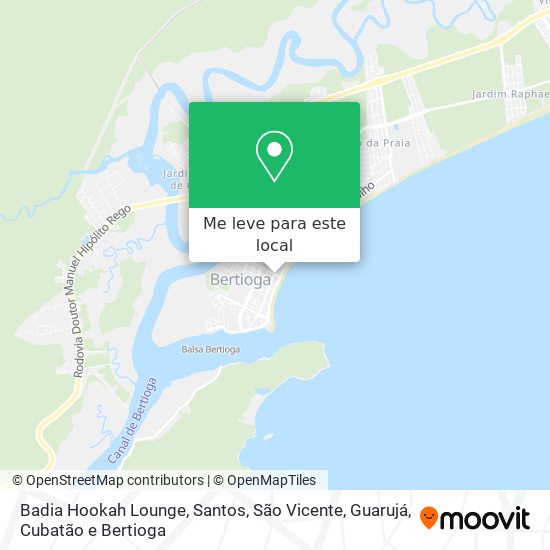 Badia Hookah Lounge mapa
