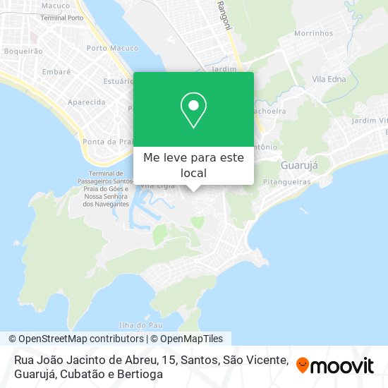 Rua João Jacinto de Abreu, 15 mapa