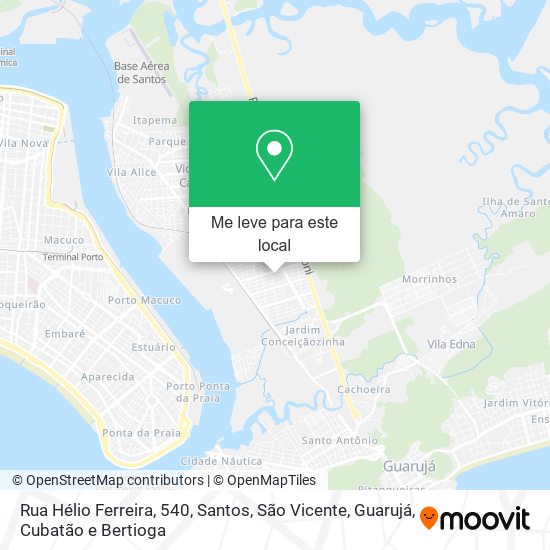 Rua Hélio Ferreira, 540 mapa
