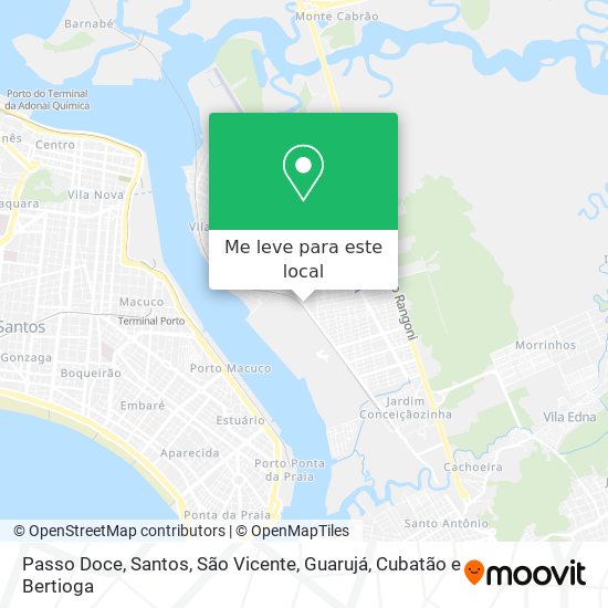 Passo Doce mapa