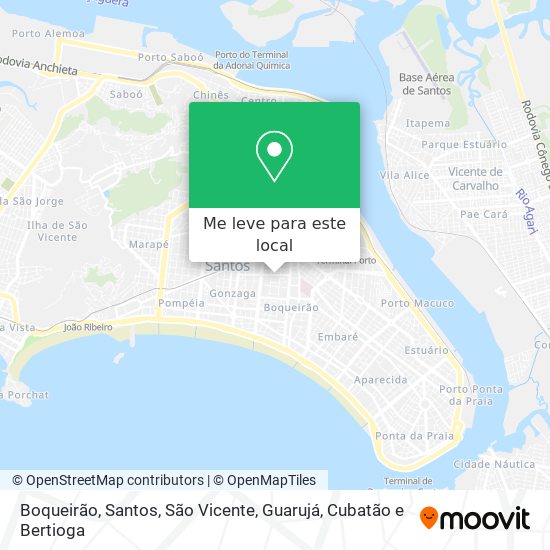 Boqueirão mapa