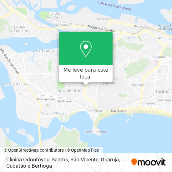 Clínica Odontoyou mapa