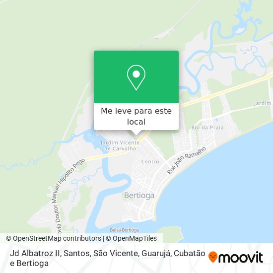 Jd Albatroz II mapa