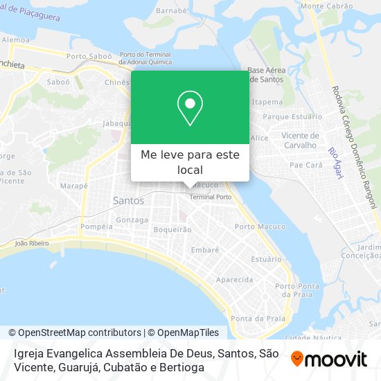 Igreja Evangelica Assembleia De Deus mapa