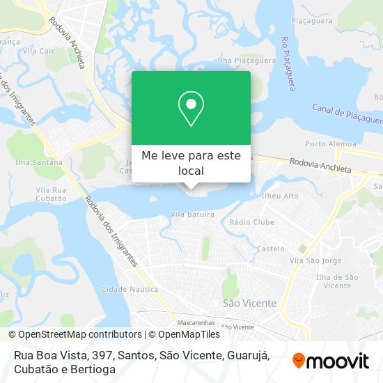 Rua Boa Vista, 397 mapa