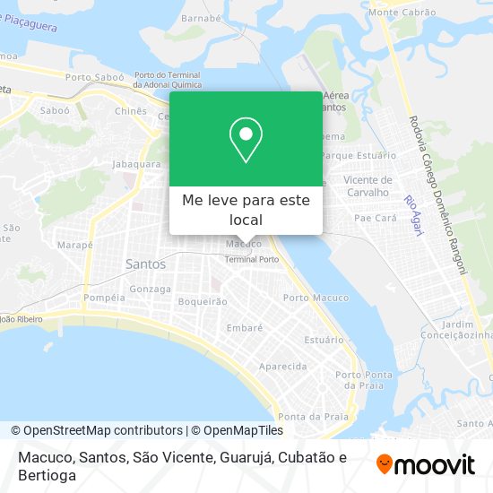 Macuco mapa