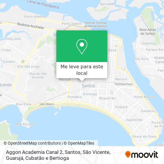 Aggon Academia Canal 2 mapa