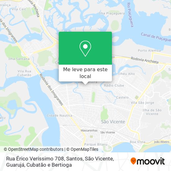 Rua Érico Veríssimo 708 mapa