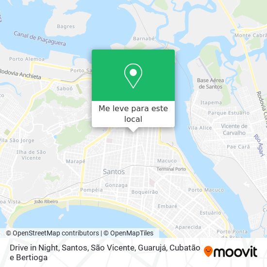 Drive in Night mapa