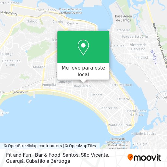 Fit and Fun - Bar & Food mapa