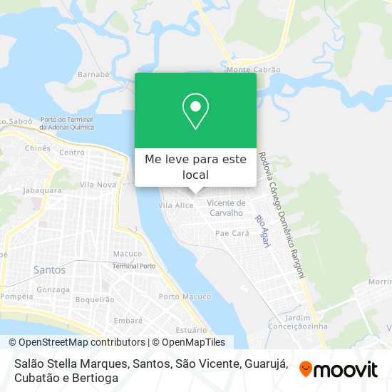 Salão Stella Marques mapa